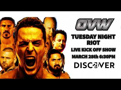 OVW - Ohio Valley Wrestling - Tuesday Night Riot Live Kick off Show