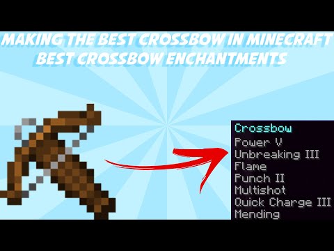 Ultimate Minecraft Crossbow Guide & Enchantments!