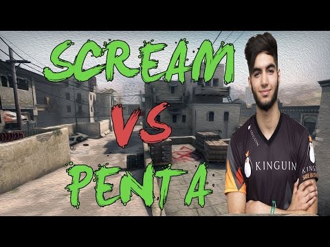 CSGO: POV Kinguin ScreaM vs PENTA (27/18) dust2 @ ESL One Cologne 2015 European Qualifier