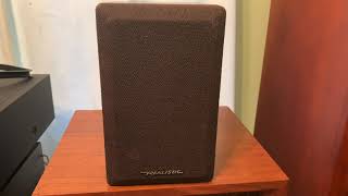 Video thumbnail for The Trendiest Hipster Cult Speakers Of All-time, The Realistic Minimus 7’s From Radio Shack! . by Arthur's Hallicrafters Kitchen & Audio Lab