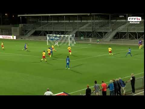 Maxime Hautbois - Arrêt J4 National - Football Bourg-en-Bresse Péronnas 01