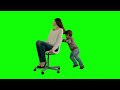 Mother And Son On Green Screen Mother And Son On Chroma Key