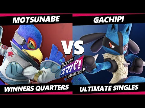 Sumapa 72 - Motsunabe (Falco) Vs. Gachipi (Lucario) SSBU Ultimate Tournament