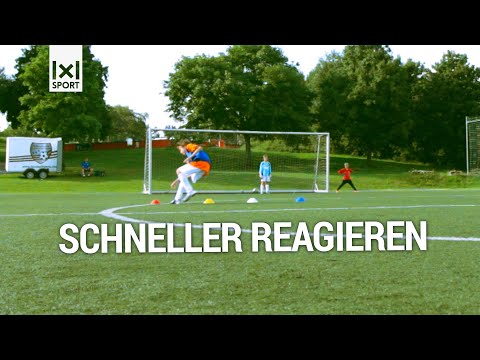 ⚽ Football shooting drill for children - color shooting competition - football training