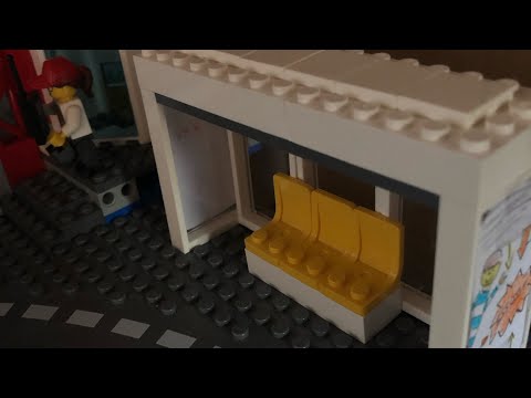 Der Bau einer Lego Stadt #8  Die Bushaltestelle