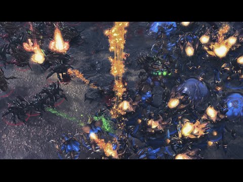 Midrank Madness - charlenium (Z) vs Harken (Z) on 2000 Atmospheres - StarCraft 2
