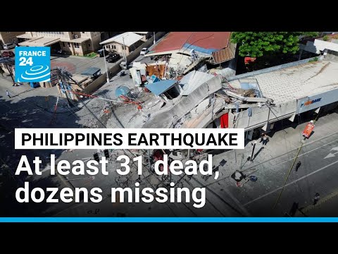 Major earthquake kills at least 19 in the Philippines