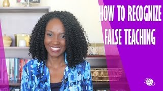 How to Recognize False Teaching
