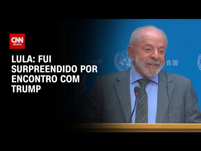 “Acho que pintou uma química mesmo”, diz Lula sobre o encontro com Trump | CNN 360º