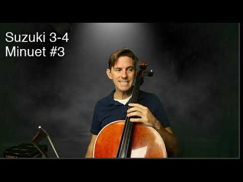 Suzuki Book 2 #4 Minuet No  3 by J S  Bach