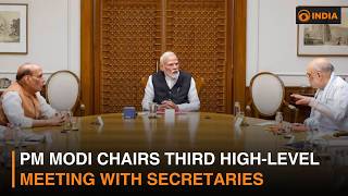 PM Modi chairs third high-level meeting with Secretaries & more updates | DD India News Hour