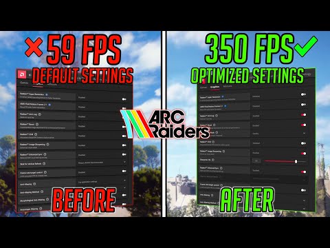 BEST AMD Radeon Settings For ARC Raiders - (MAX FPS & VISUALS)