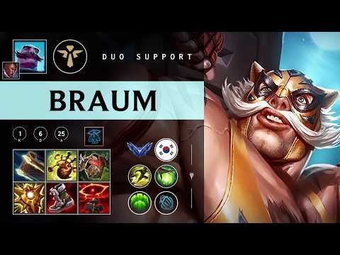 Braum Support vs Thresh - KR Diamond Patch 26.03