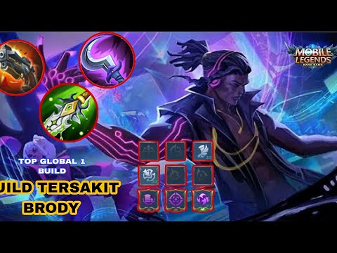 GAME PLAY BRODY || BEST BUILD TOP GLOBAL BRODY