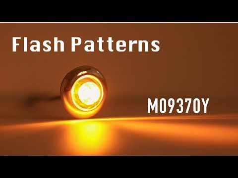 Maxxima Warning Light M09370Y Flash Patterns