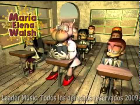 María Elena Walsh   La Vaca Estudiosa