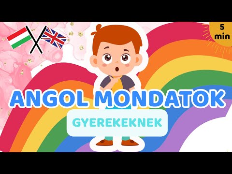 Egyszerű angol mondatok gyerekeknek | Angoltanulás játékosan 🇬🇧🇭🇺