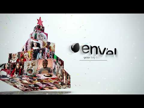 Christmas Tree Photo Opener // After Effects Template