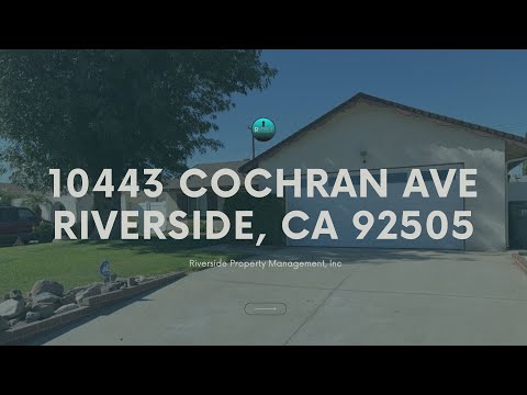 10443 Cochran Ave Riverside, CA 92505