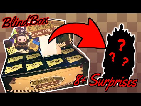 {Lucky Emma Frostviel Villa Blind Box} Unboxing/Review & Art Challenge