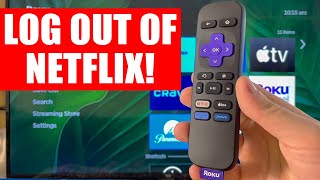 Roku: How to Log Out of Netflix App
