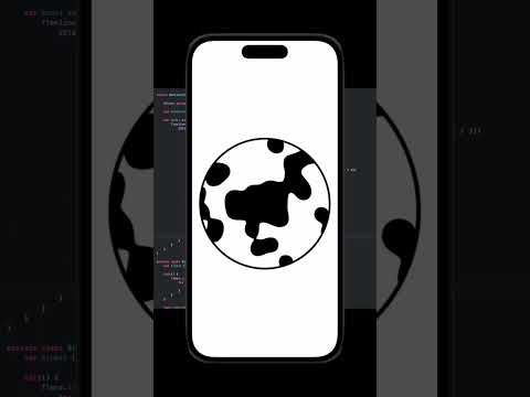 Blob animation created using #swiftui