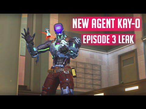 VALORANT new agent KAY-O LEAKED Gameplay SS, EPISODE 3 battle pass melee