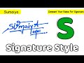 ✅ Sumaiya Name Signature Request done | Signature tips/tricks | Calligraphy