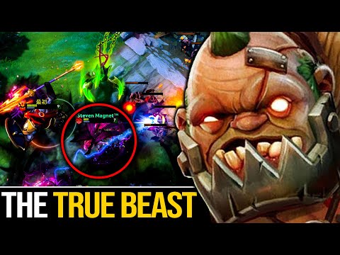 Master Tier Etlendo Pudge Mid - The True Beast | He Doesn't Leave Enemies An Escape | Pudge Official