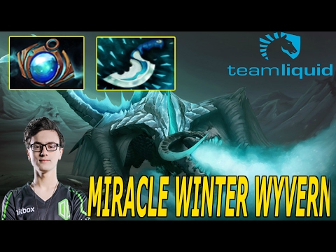 ✅MIRACLE FREEZING GAME WINTER WYVERN DOTA 2 GAMEPLAY HIGHLIGHTS MONTAGE AND PRO PLAYS ✅