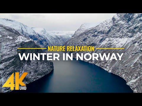 4K Winter in Norwegen - Die berühmtesten Orte aus der Vogelperspektive