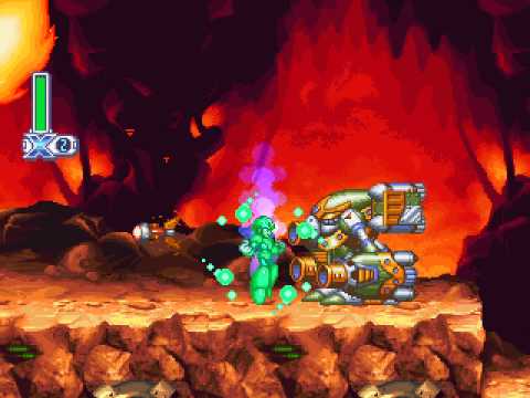 [PSX] Rockman x4 | ロックマンX4 | Walkthrough #2 | Magma Dragoon | X Gameplay