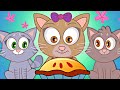 Three Little Kittens Song HooplaKidz Nursery Rhymes