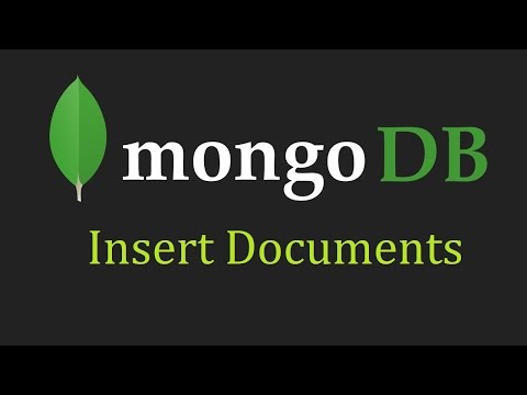 MongoDB Tutorial for Beginners 5 Insert Documents