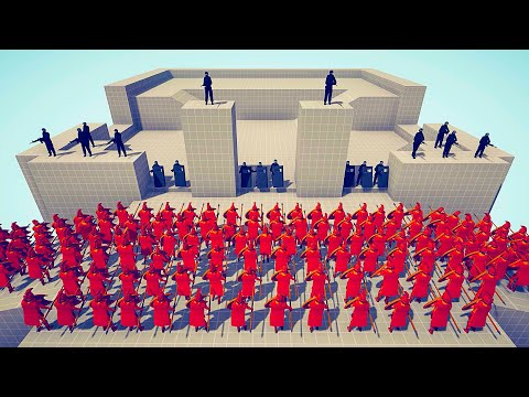 SWAT TEAM vs 100X EVERY UNIT | Totally Accurate Battle Simulator TABS