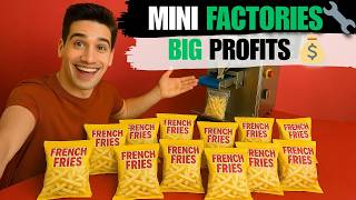 10 MINI FACTORIES WITH WHICH YOU CAN START A PROFITABLE BUSINESS