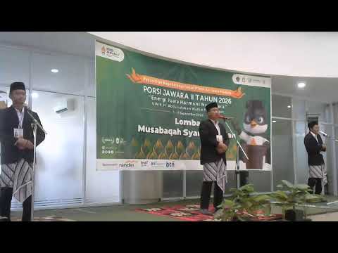LOMBA MUSABAQAH SYARHIL QUR'AN PORSI JAWARA II 2026