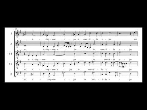 Lassus - Lamentations a 5. Lamentatio prima, primi diei (1/9).