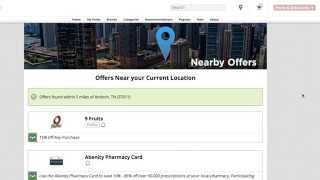 Perks101: Nearby Offers