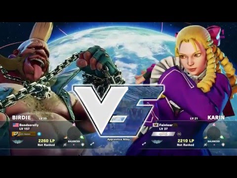 Street Fighter 5 - 03/27/2016 - 2 - vs Birdie