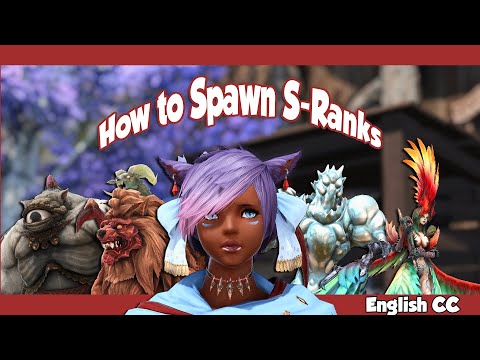 FFXIV Hunting - How to Spawn S-Ranks!