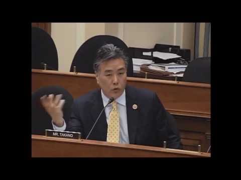 2013.05.07 - Rep. Mark Takano D-CA) - Questions for Witnesses