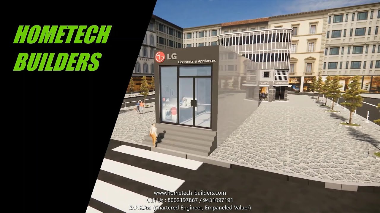 A COMPACT ELECTRONICS SHOWROOM