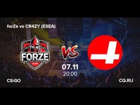 CS GO [RU] forZe vs CRAZY   ESEA MDL Season 32 Europe  NEMIGA - AVANGAR