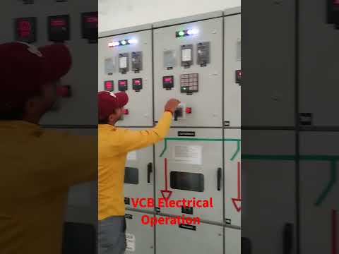 VCB Electrical Operation || VCB Rack in out || VCB Operation