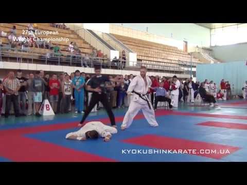 27 European Championship Kirill Zubarev (Russia) KO - Кирилл Зубарев  Нокаут (Россия)