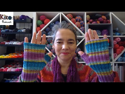 Kikos Knitting Podcast #38 - Pillows, Socks and Wristwarmers