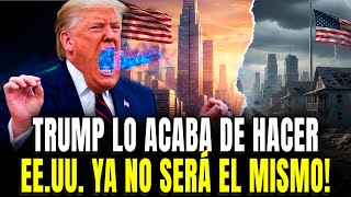Trump LEVANTA MUROS entre su propia gente, EE.UU. en DECLIVE