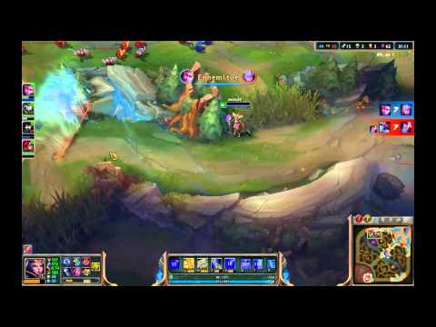 Double kill. Leblanc VS Yasuo and Cho'Gath