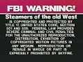 FBI Warning VHS